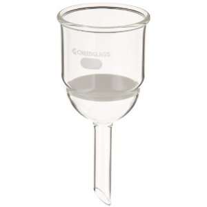   1402 20 Glass Buchner Filtering Funnel with Fine Frit, 150mL Capacity