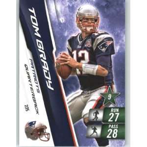  2010 Panini Adrenalyn XL NFL Football Trading Card # 235 Tom Brady 