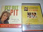 Get out of That Pit Audiobook 4 CD + Prayer DVD BETH MOORE