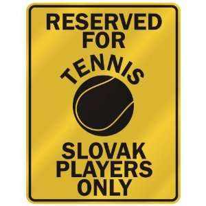   SLOVAK PLAYERS ONLY  PARKING SIGN COUNTRY SLOVAKIA