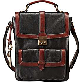 Fossil Vintage Re Issue Double Flap Bag   
