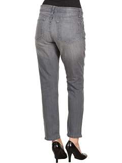 Not Your Daughters Jeans Loretta Ankle Zipper Denim in Silver Rush 