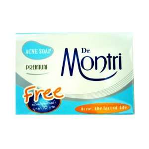 Dr. Montri Anti Acne Premium Facial Cleansing Vitamin E Soap Reduce 