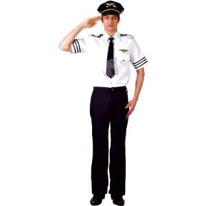  Hunky Airline Pilot Mens Fancy Dress Costume L [Toy] Toys 