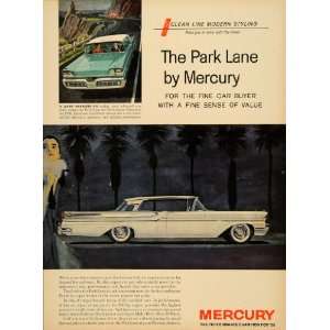 1958 Ad Mercury Park Lane Marauder Merc O_Matic Drive   Original Print 