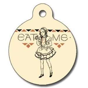  Eat Me Pet ID Tag for Dogs and Cats   Dog Tag Art Pet 