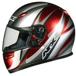  AFX FX 96 Helmet   X Large/Satin Red Multi Automotive