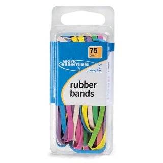  A&W Products Rubber Bands, 7 x 1/8 Inch, Assorted Colors 