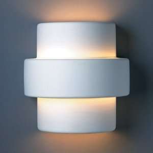 Justice Design 2215 BIS, Ambiance Ceramic Wall Sconce Lighting, 2 