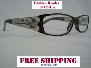 Fashion Reading Glasses Rhinestone Flower A945  