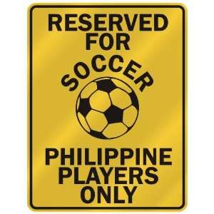   OCCER PHILIPPINE PLAYERS ONLY  PARKING SIGN COUNTRY PHILIPPINES