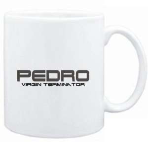 Mug White  Pedro virgin terminator  Male Names  Sports 