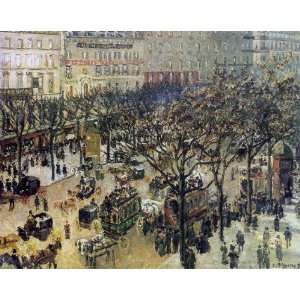   Art Pissarro Camille Boulevard des Italiens