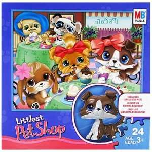   Littlest Pet Shop 24 Piece Puzzle With Pet [Brown Pet] Toys & Games