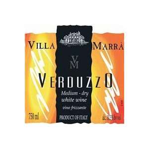  Villa Marra Verduzzo Frizzante 750ML Grocery & Gourmet 