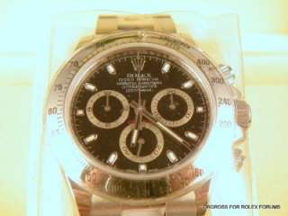 ROLEX STEEL DAYTONA 116520 BLACK DIAL OVER 15 OTHERS IN STOCK GREAT 