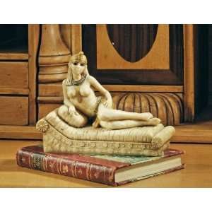  Cleopatra Egyptian Queen Resting Statue Sculpture 