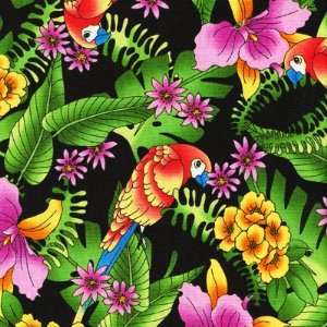  Parrot Jungle quilt fabric by Blank Quilting BTR 6300 