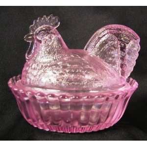  Westmoreland 5 Covered Rooster   Passion Pink