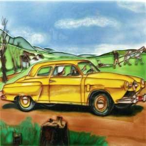  8 X 8 Art Tile   Classic Car   Studebaker