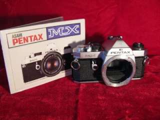 MX CAMERA IS COMPLETE WITH ITS PENTAX  M1.17 50 MM LENS AND PENTAX MX 