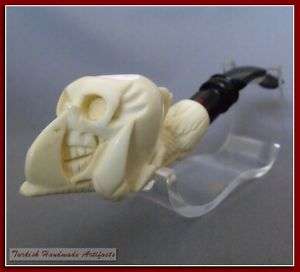 SKULL IN EAGLE CLAW Meerschaum Smoking Pipe Pipes 128  