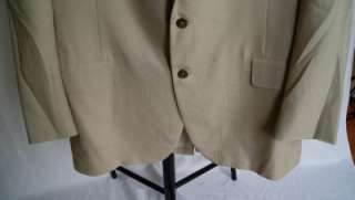 OXXFORD CLOTHES BEIGE WOOL SUIT SIZE 40R  