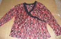 WOMENS LANE BRYANT CROSSOVER TOP SIZE 22/24*NWOT*  