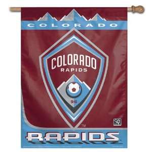Colorado Rapids Vertical Flag 27x37 Banner