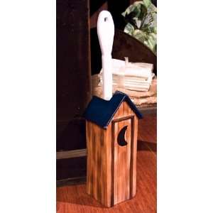   Outhouse Toilet Brush Holder   Outhouse Home Decorating Home