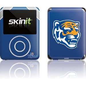  Tiger Head on solid blue background skin for iPod Nano 