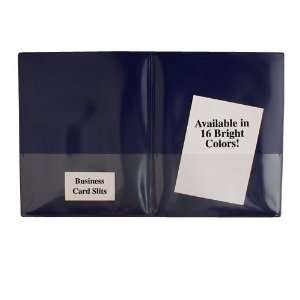  StoreSMART® Navy Blue Plastic Archival Folders 5 pack 