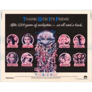  Thank God Its Friday   Movie Poster   27 x 40