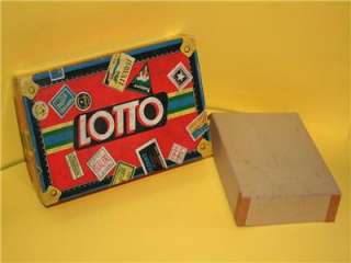 Lotto Game by Milton Bradley   BOX ONLY  