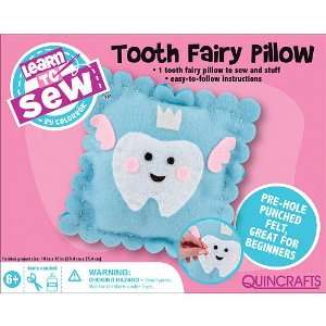  Colorbok Learn To Sew Tooth Fairy Pillow Kit, 10 Inch by 