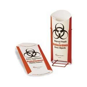 Biohazard Disposal Pouch Stand, 1 ea.  Industrial 
