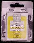 Prinz Scott Stamp Mounts Size 25/40 CLEAR Pack of 40