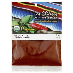  Los Chileros, Chile Pwdr Ancho Org, 2 OZ (Pack of 12 