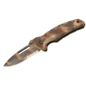 Ontario Knives 8765 Desert Camo XM 1 Extreme Military Linerlock Knife 
