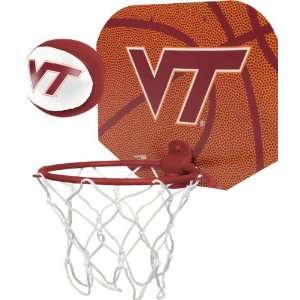 Virginia Tech Hokies Slam Dunk Softee Hoop Set  Sports 