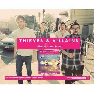 Thieves And Villains   Posters   Limited Concert Promo  