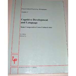  Cognitive Development and Language Some Comparative Cross 