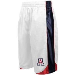 Arizona Wildcats Youth White Vector Workout Shorts (Small)  