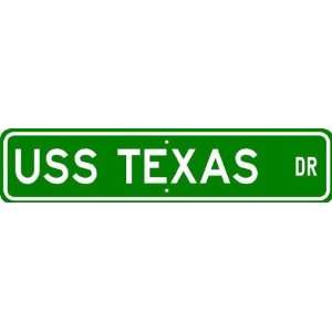  USS TEXAS CGN 39 Street Sign   Navy Patio, Lawn & Garden