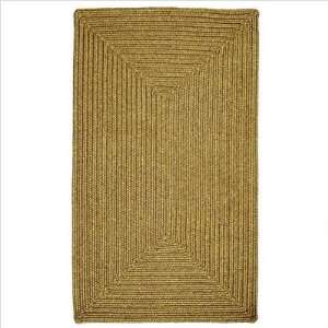  Homespice Decor Out Durable Gold Solid Braided Rug 