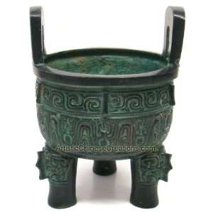   Bronze & Brass Ware Chinese Brass Vessel   Ding