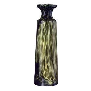    Madrid Collection 32 High Green and Black Vase