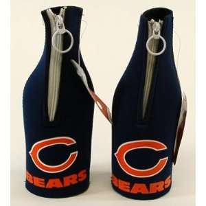   Chicago Bears Football Bottle Suit Koozies Coolers