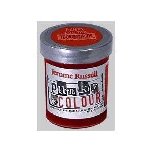 Jerome Russell Semi Permanent Punky Colour Hair Cream 3.5oz Vermillion 