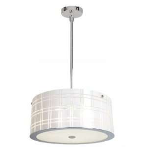  Access Lighting 50976 CH/BL Kalista Diamond Etched Large 